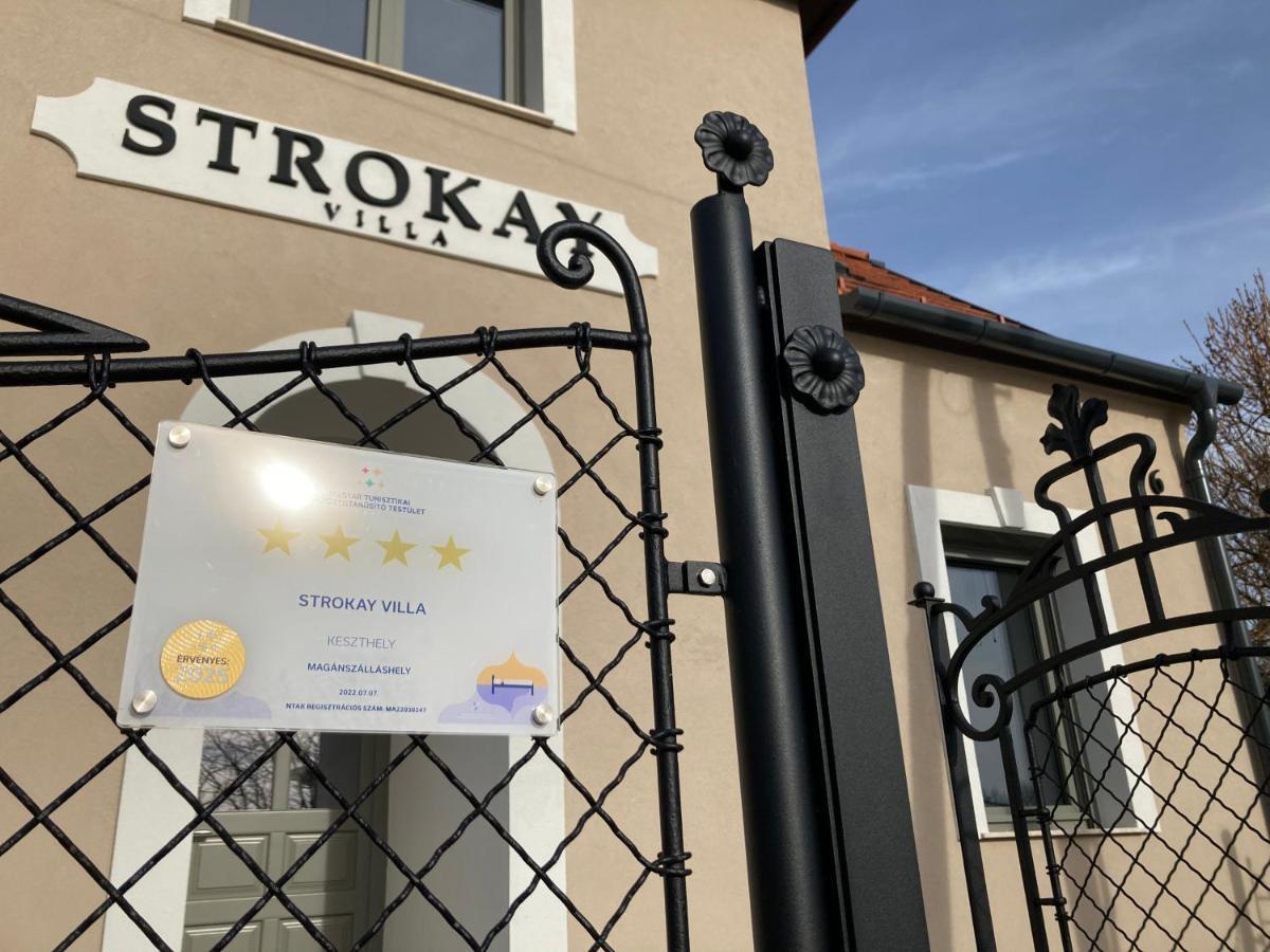 Villa Strokay - Few Minutes Walk From Lake Balaton Кестхей Екстер'єр фото